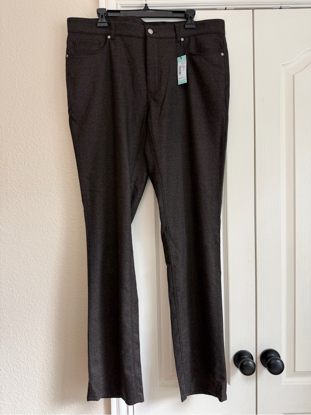 New Peter Millar Men's Dress Pants Crown Collection Wool Brown NWT size 38